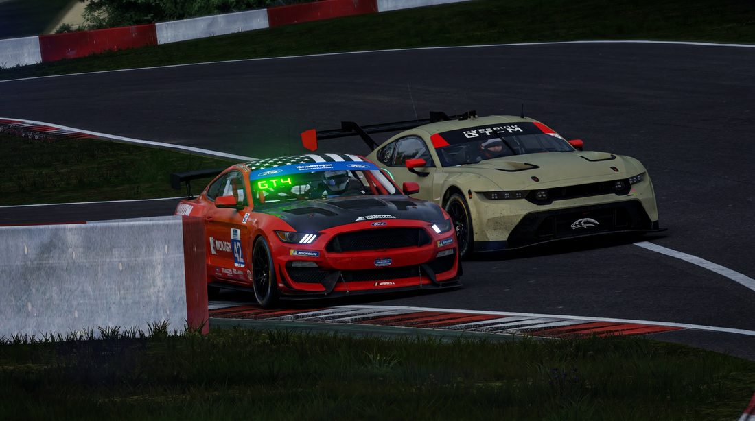 GT4 Mustang duelo — Nordschleife